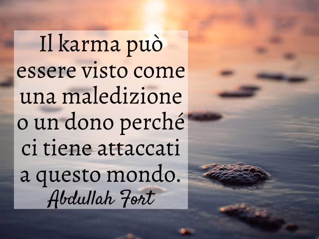 aforismi sul karma