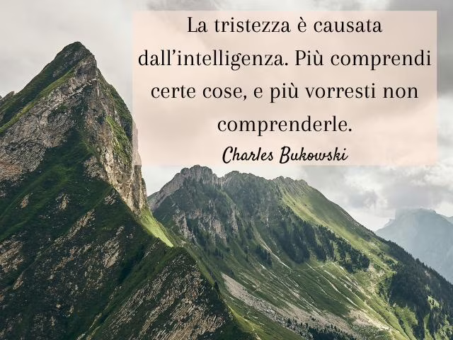belle frasi bukowski