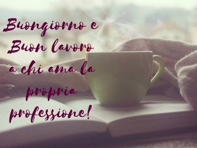 buon rientro al lavoro immagini