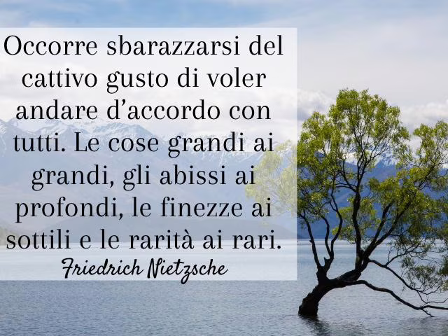 frasi belle nietzsche