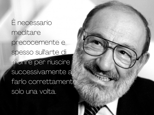 frasi celebri umberto eco