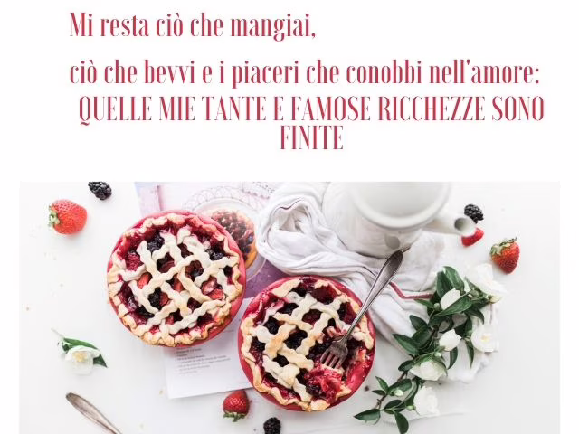 frasi cibo