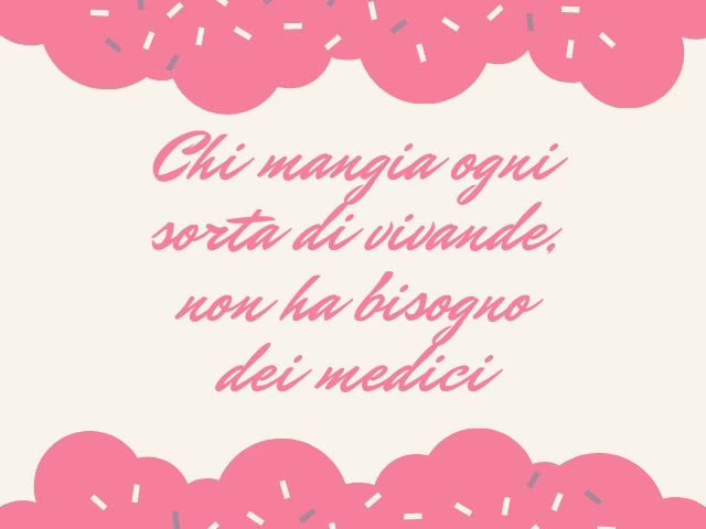 frasi cibo sano
