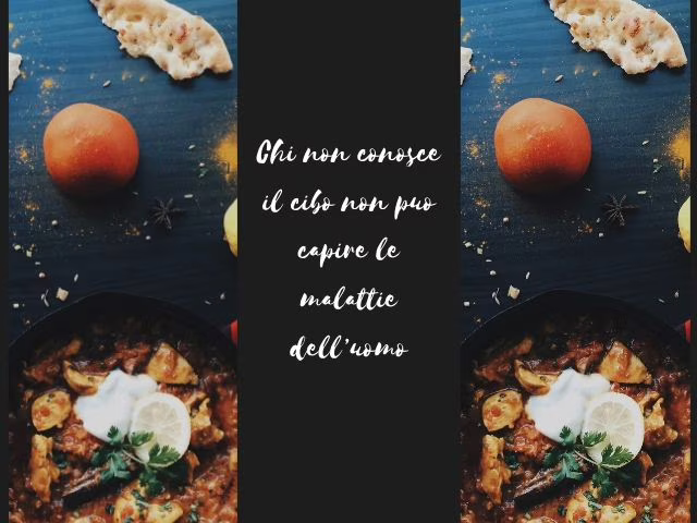 frasi cibo vino