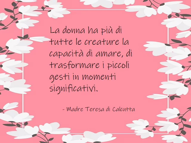 frasi di madre teresa