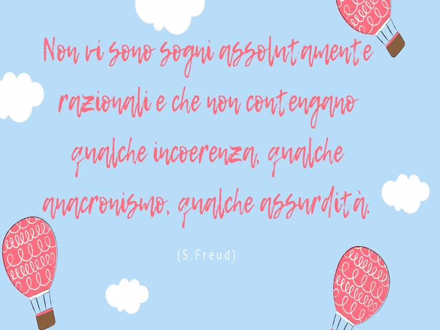 frasi sogni Freud 