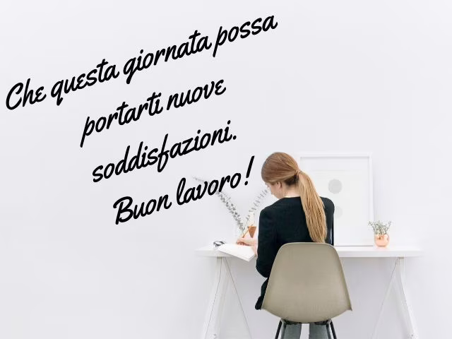 immagini buon lavoro