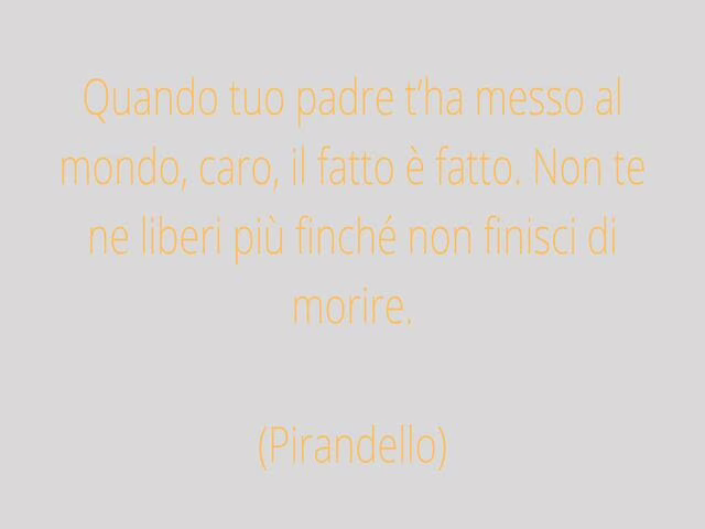pirandelli maschera frasi