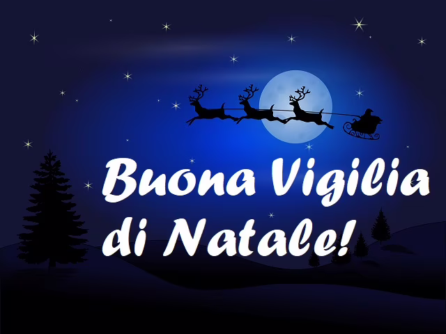 immagini auguri vigilia di natale