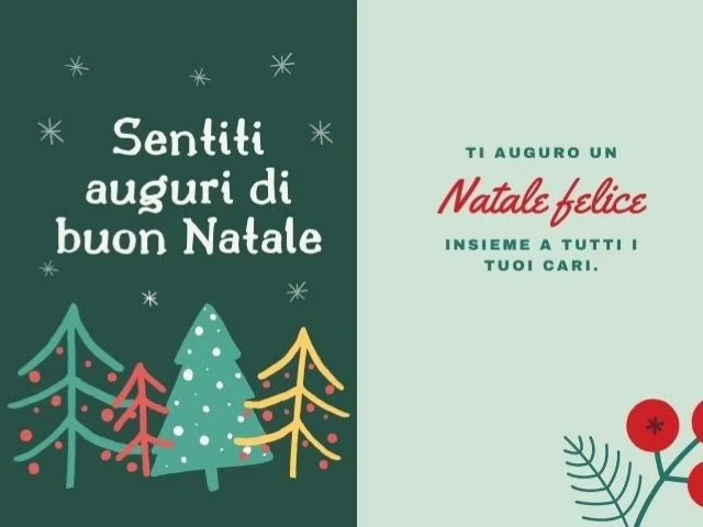 auguri natale originali