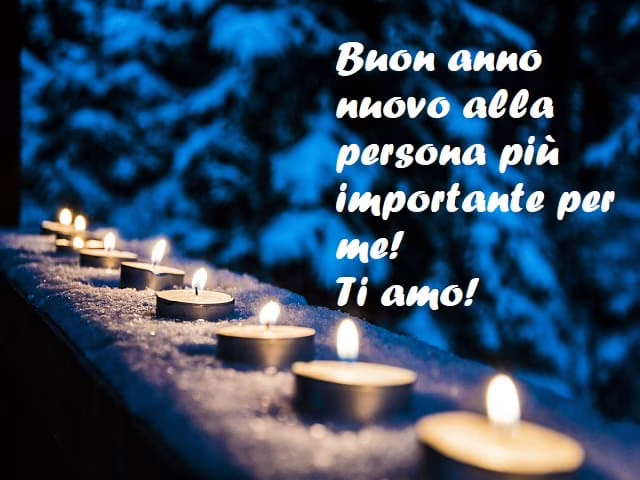 buon anno amore mio ti amo