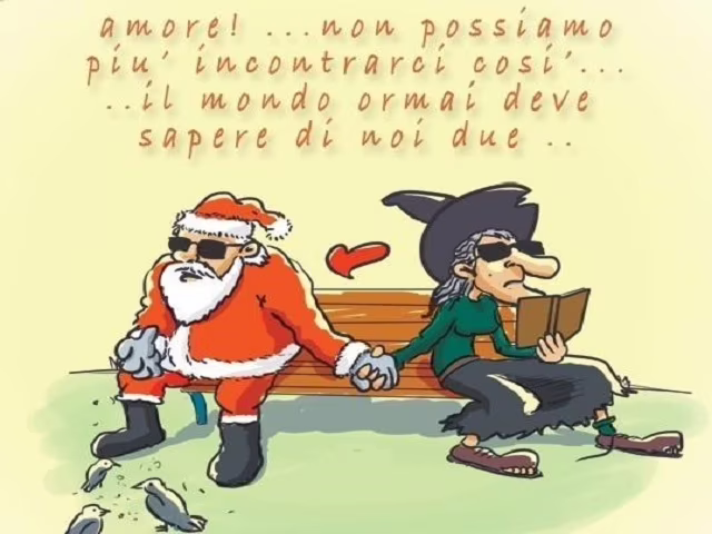 immagini divertenti di babbo natale