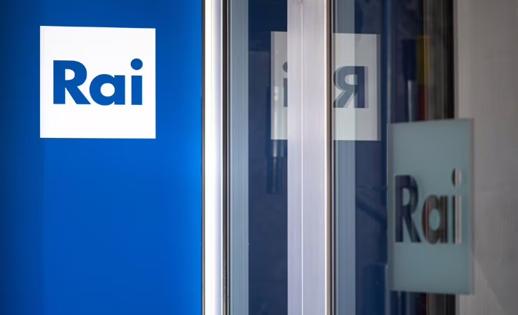 simbolo rai su ingressi studio