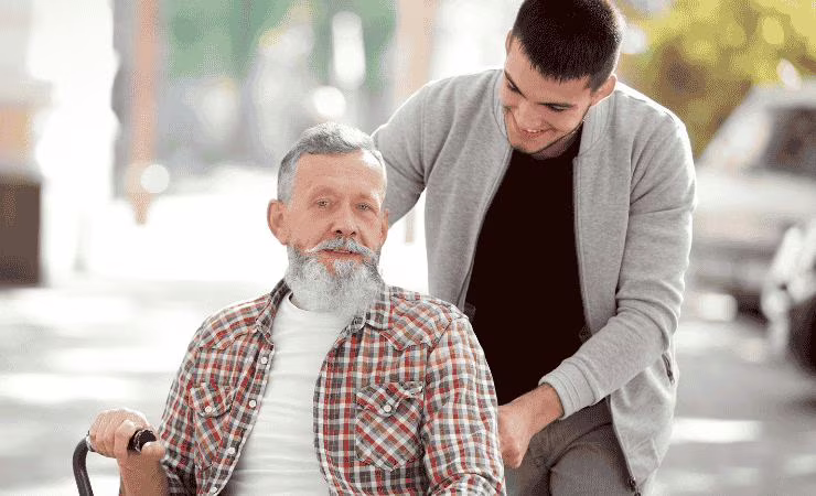 caregiver anziano