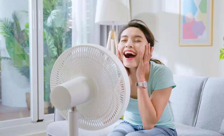 Ventilatore in casa