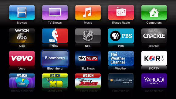 L'interfaccia di Apple Channels. Credits: techhive.com