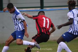 Il primo tempo di Fasano-Foggia
