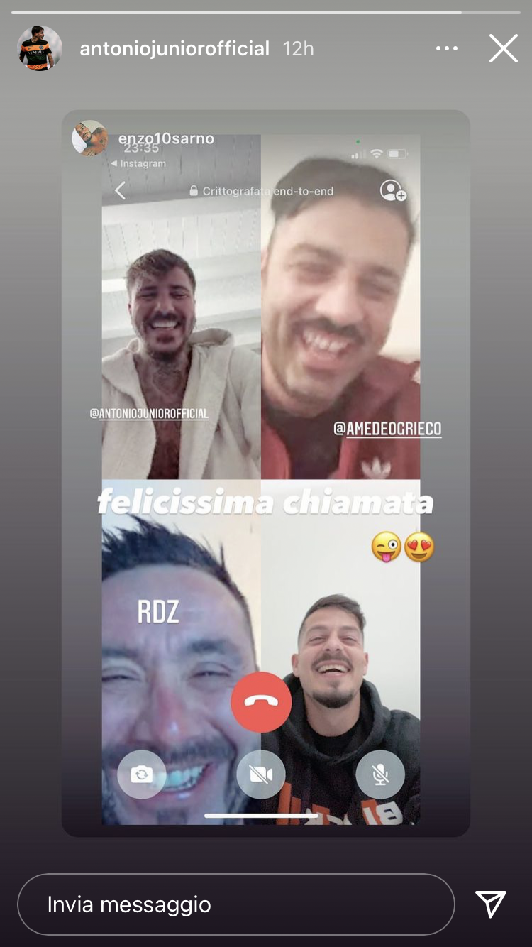 Videochiamata De Zerbi