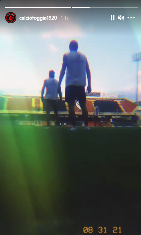 Allenamento Foggia