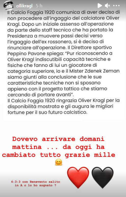 Instagram Story Oliver Kragl