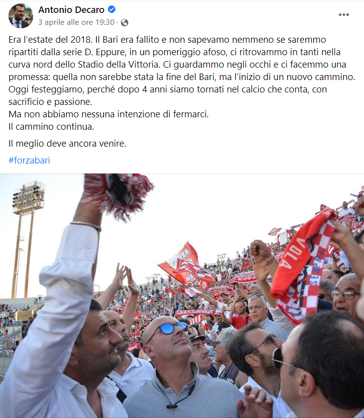 Post Antonio Decaro