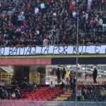 Striscione Sud Foggia-Fidelis Andria