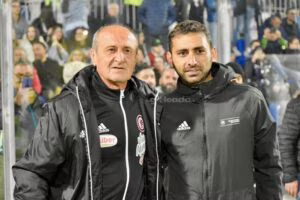 Delio Rossi ed il nuovo allenatore dell'Avellino Michele Pazienza Audace Cerignola-Foggia Playoff Serie C