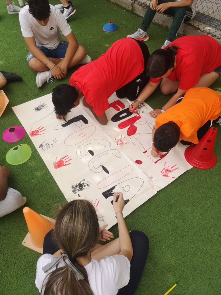 I ragazzi del Centro educativo Bakhita. Riproduzione riservata