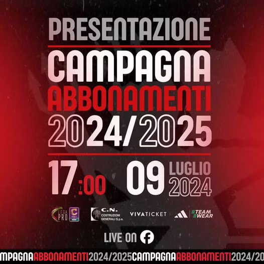 La campagna abbonamenti del Foggia per la stagione 2024-2025