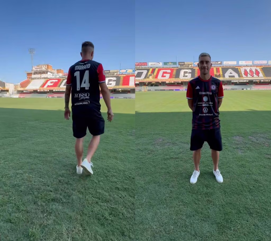 Prima maglia Foggia Murano