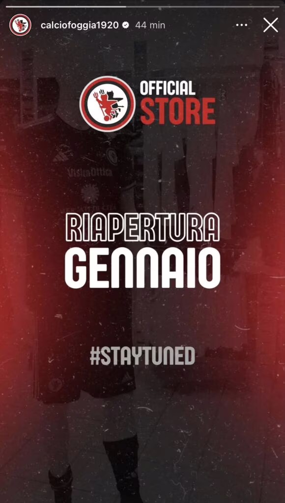 Foggia Store Gennaio 2025
