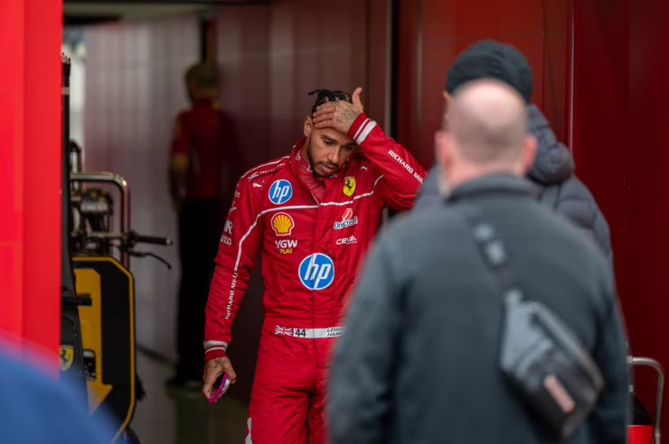 Hamilton abbattuto