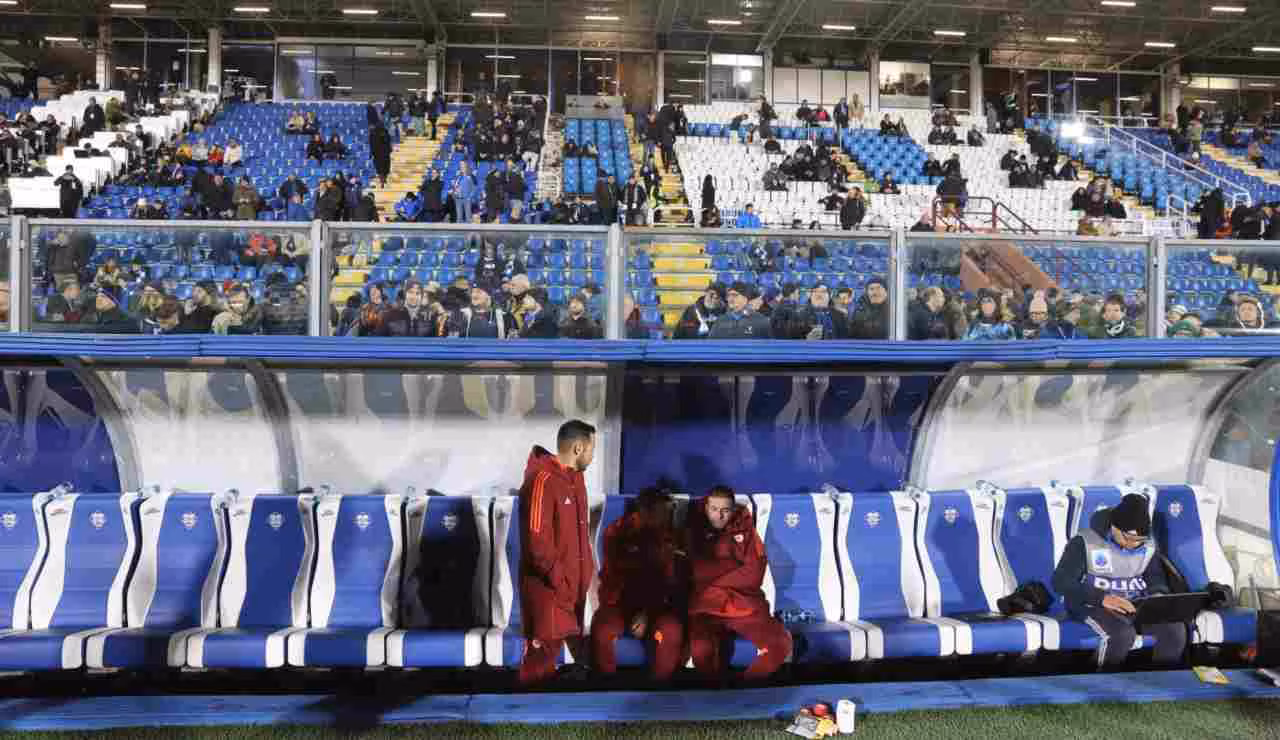 Panchina vuota Serie A