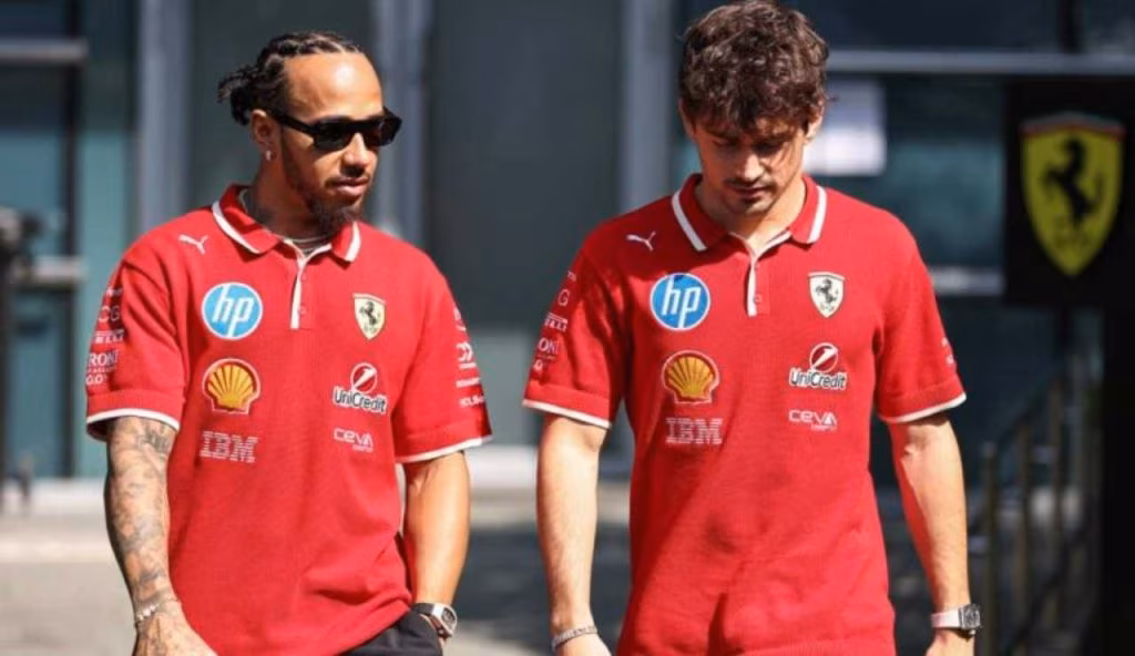 Leclerc Hamilton