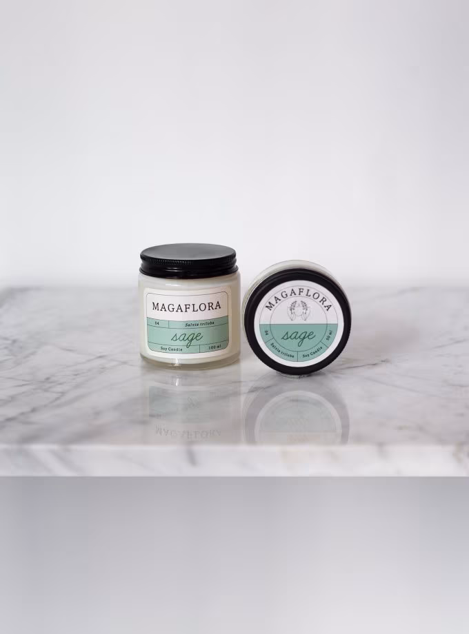 Sage Soya Wax Mum