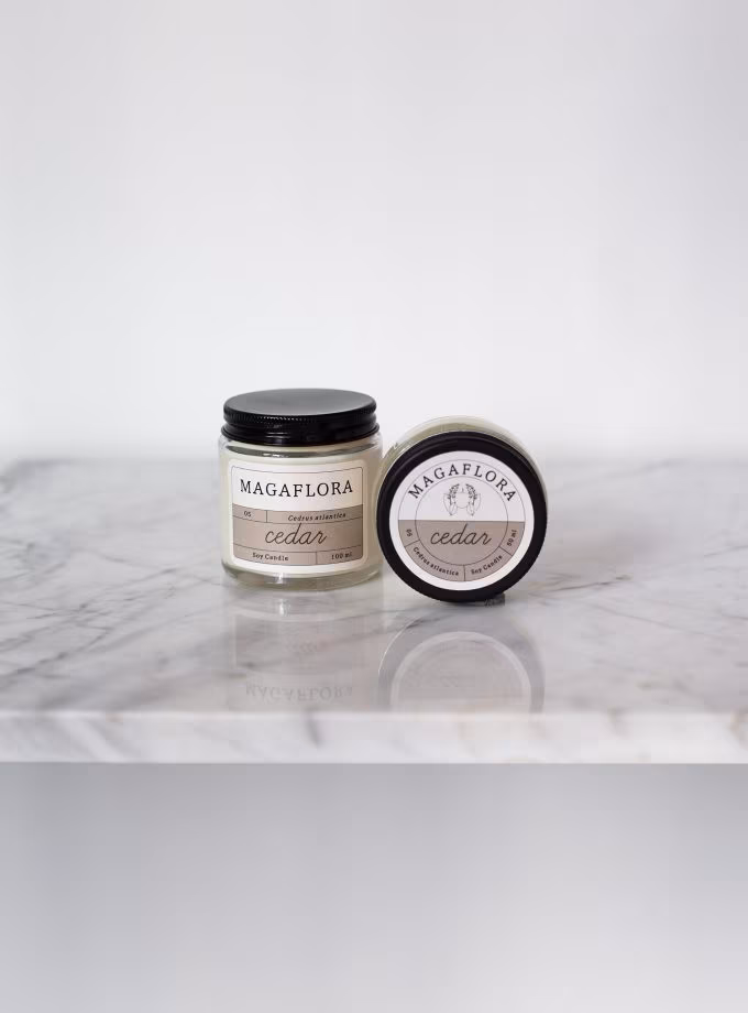 Cedar Soya Wax Mum
