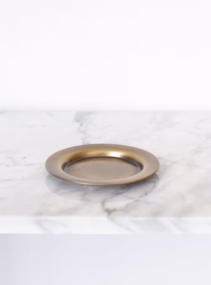 Okside Pirinç Mum ve Tütsü Tabakları