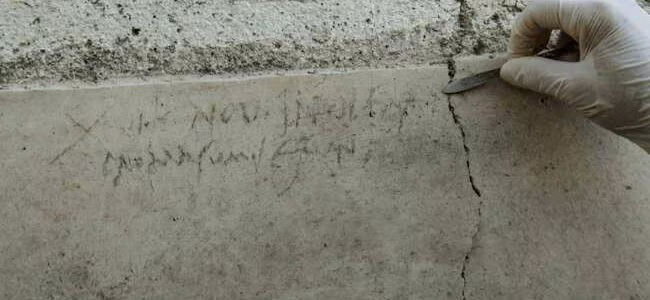 Pompei una scritta cambia la data dell'eruzione, avvenne il 24 ottobre
