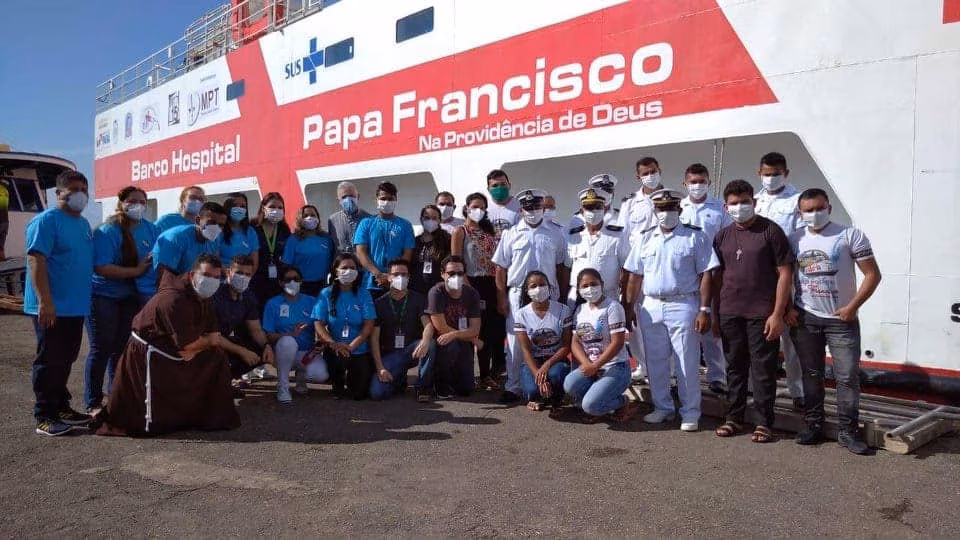 Barco Hospital Papa Francisco realiza quase 45 mil atendimentos - Jornal O São Paulo