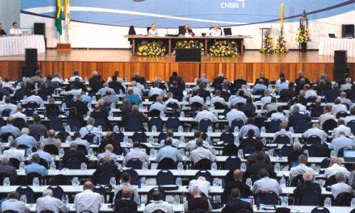 Bispos do Brasil reunidos em Assembleia Geral (foto: Arquivo/CNBB) - Jornal O São Paulo