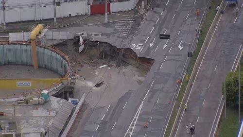 Ministério Público investiga causas de desmoronamento em obras do Metrô na Marginal Tietê - Jornal O São Paulo