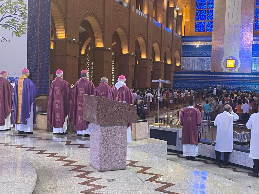 Romaria dos Bispos Eméritos do Regional Sul 1 a Aparecida - Jornal O São Paulo