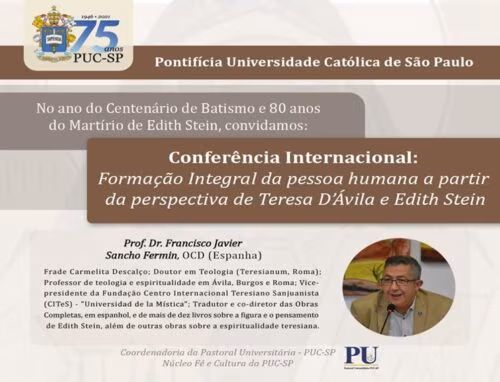 Formação integral da pessoa a partir da perspectiva de Teresa D’Ávila e Edith Stein - Jornal O São Paulo