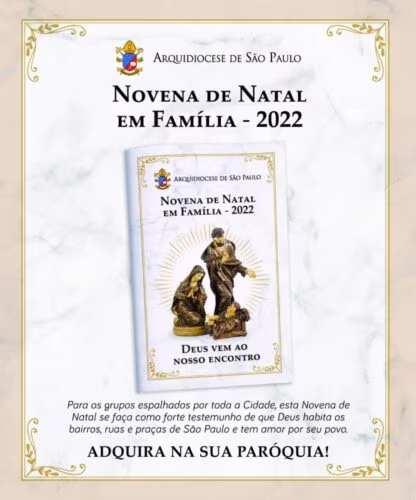 Já está disponível a Novena de Natal da Arquidiocese de São Paulo