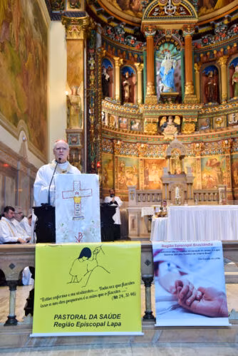 ‘Vocês são os mensageiros do Reino de Deus aos doentes’, diz Dom Odilo a agentes da Pastoral da Saúde - Jornal O São Paulo