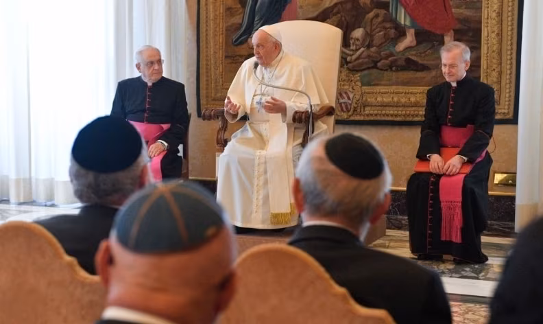 Papa aos rabinos: compaixão, justiça e diálogo - Jornal O São Paulo