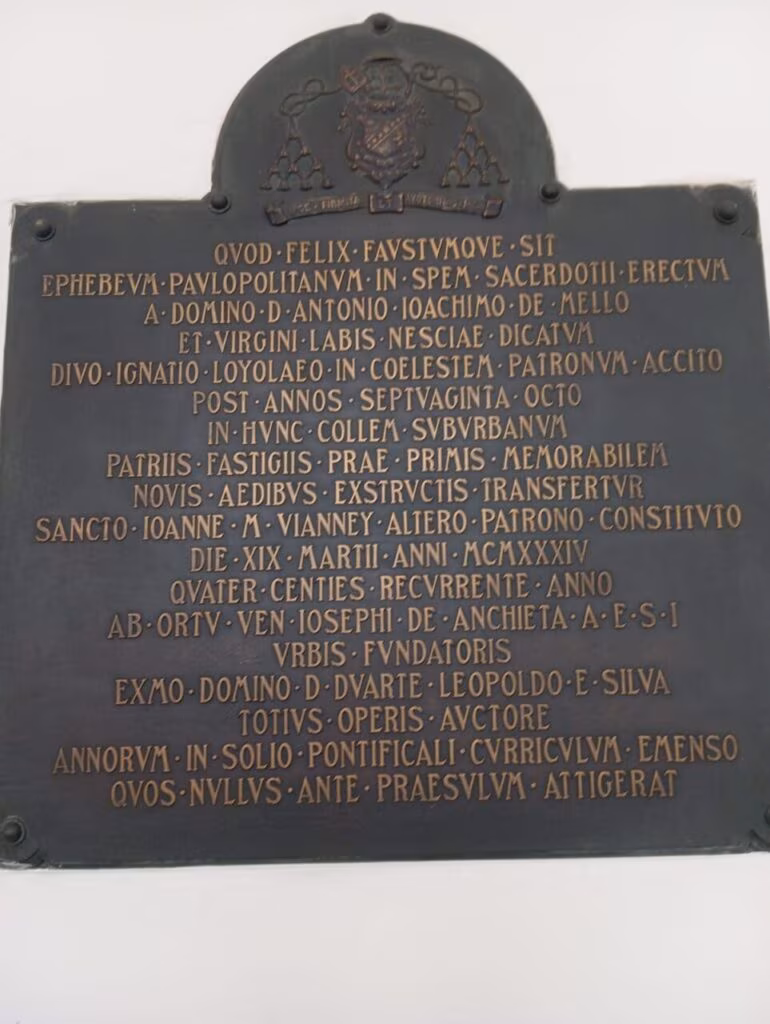 Há 90 anos era inaugurado o prédio do então Seminário Central do Ipiranga - Jornal O São Paulo