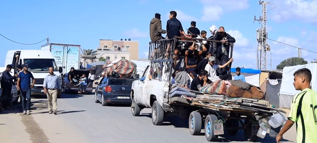 Cerca de 300 mil pessoas deixaram Rafah, no sul da Faixa de Gaza, na última semana - Jornal O São Paulo