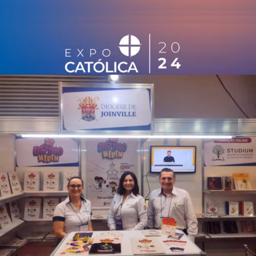 ExpoCatólica: Diocese de Joinville apresenta cursos EAD e materiais do Dízimo Mirim - Jornal O São Paulo