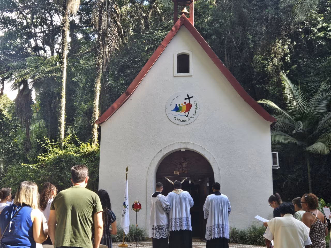 Em meio à natureza, ‘Peregrinos de Esperança’ vão a santuário mariano no Jaraguá - Jornal O São Paulo